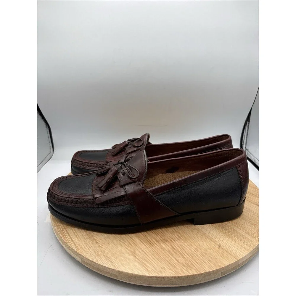 Johnston & Murphy Aragon II Kiltie Tassel Loafers Men’s 9M Leather Dress Slip On